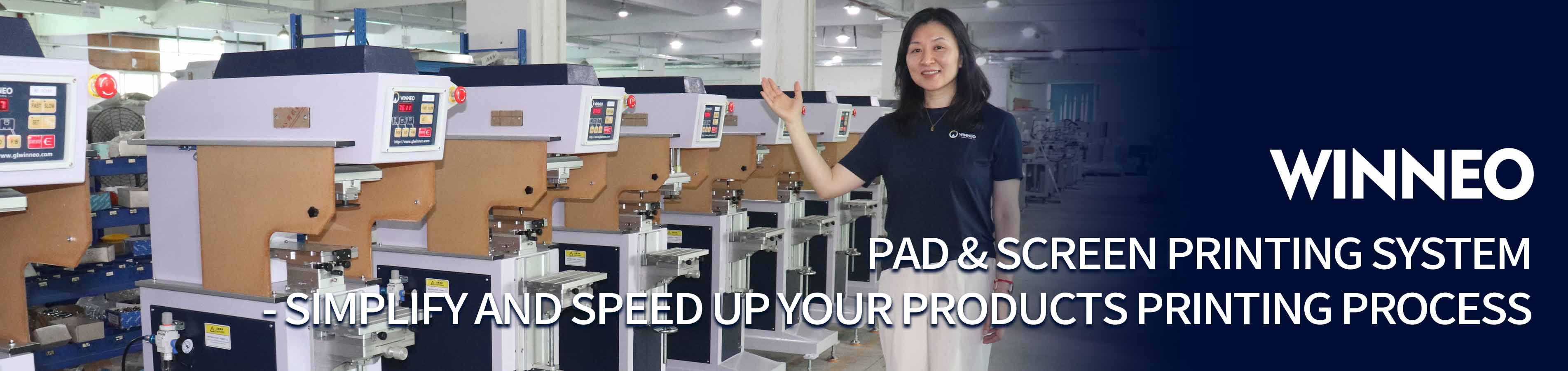 Macchina per stampa a tampone personalizzata per l'industria